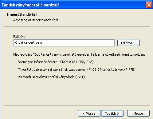 NIIF CA tanstvnynak teleptse 2.